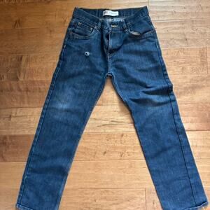Levis 514 sized 28X28 straight leg blue denim jeans